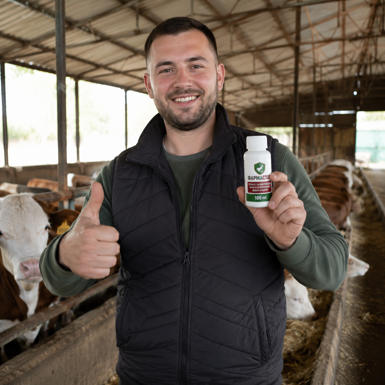 FarmStop™ – Течност против муви и штетници за штали и фарми (100ml)