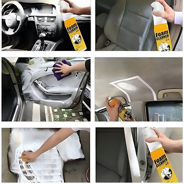 Чистење за секунди – Foam CLEANER  ја прави магијата!