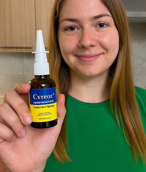 Cvreoz® Билeн Спреј за Хемороиди – брзо, природно и дискретно решение!