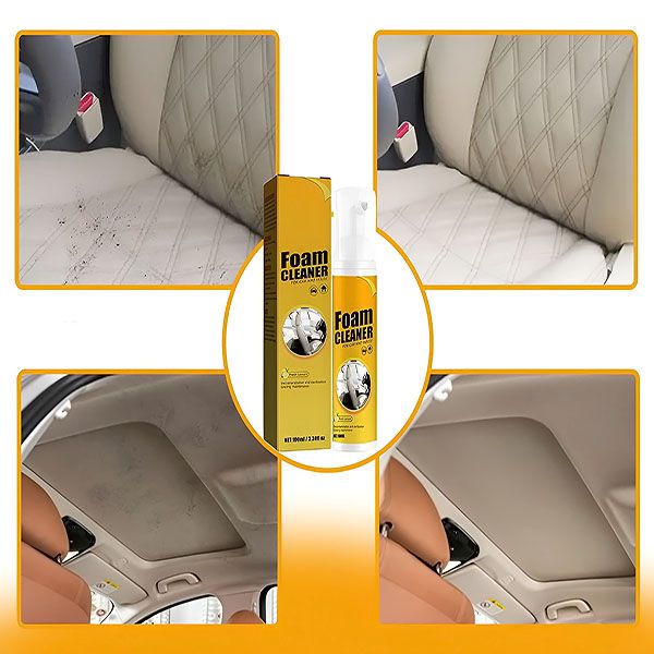 Чистење за секунди – Foam CLEANER  ја прави магијата!