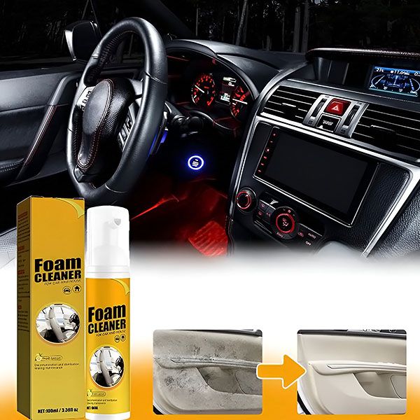 Чистење за секунди – Foam CLEANER  ја прави магијата!