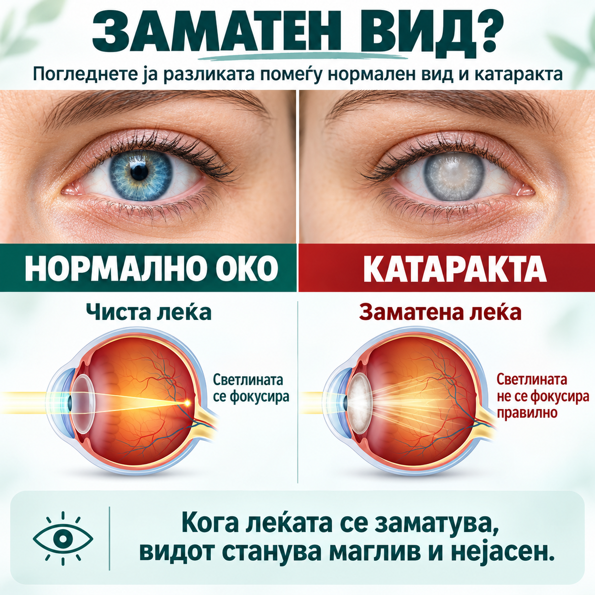 OptiClear™ Nano Eye Roller — АКО ВИДОТ ТИ СТАНУВА ПОЗАМАТЕН И СИТНИТЕ БУКВИ ВЕЌЕ НЕ СЕ КАКО ПОРАНО, НЕ ЧЕКАЈ ДА СТАНЕ УШТЕ ПОИЗРАЗЕНО