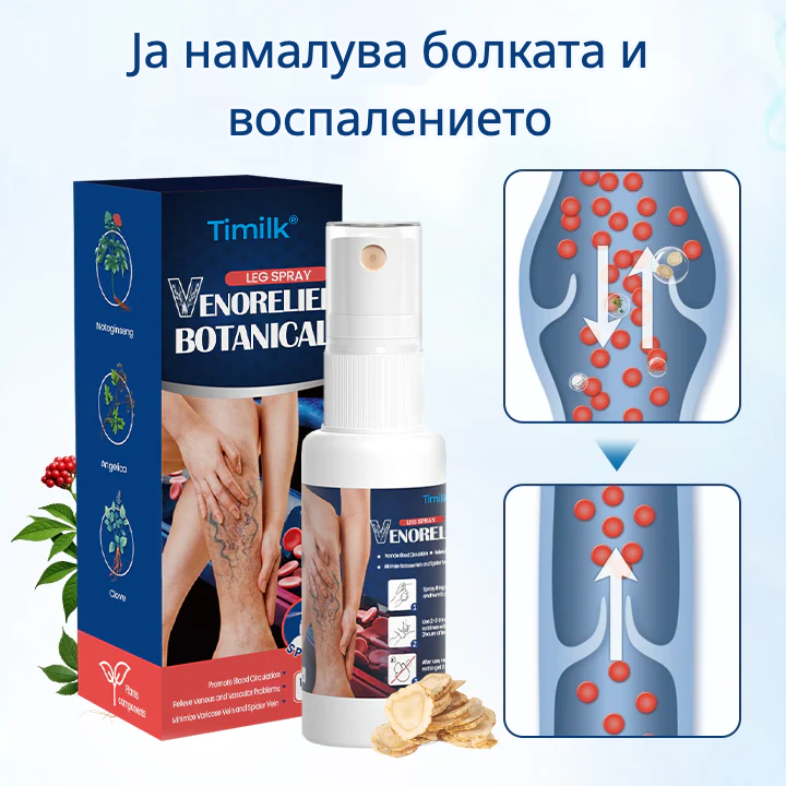Не Чекај Нозете Да Те Предадат – VenoRelief® Делува Уште Од Прва Апликација 🔥