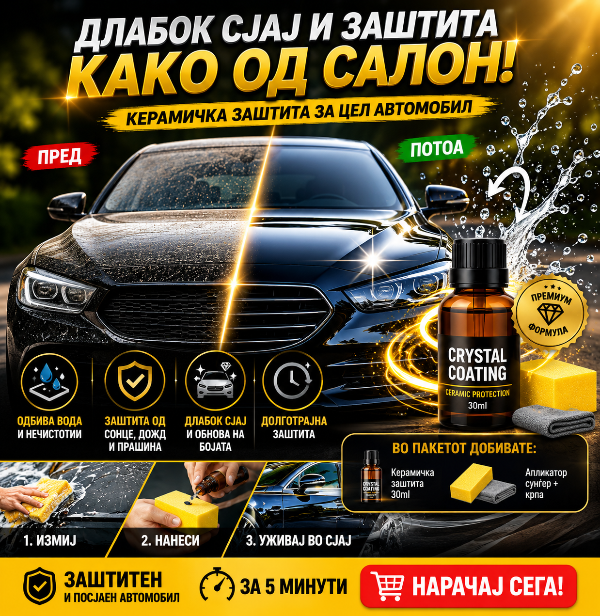 ✨ Автомобилот повторно ќе изгледа како нов