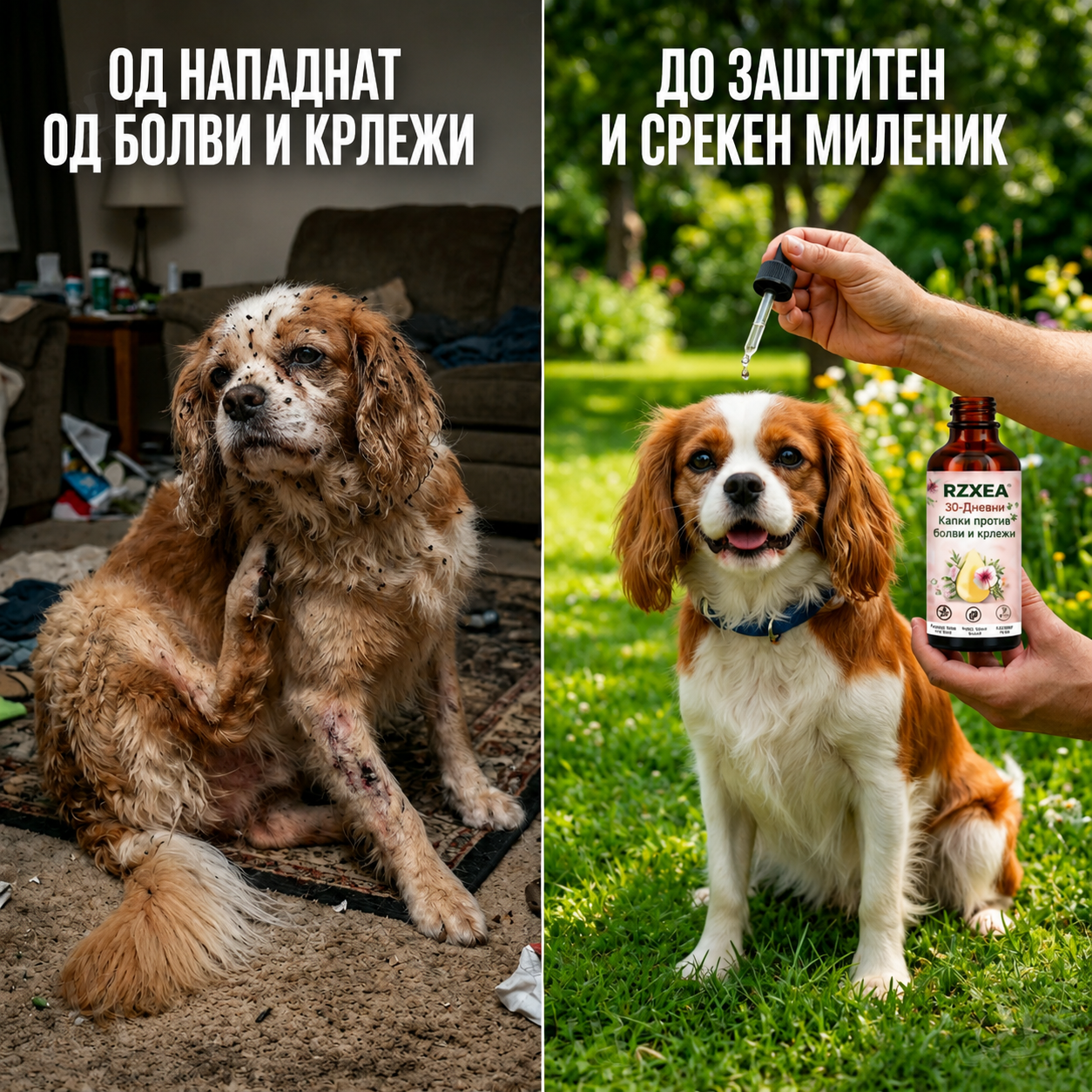 🚨 САМО ДЕНЕС -60% ПОПУСТ  RZXEA™Ефикасна заштита од болви и крлежи
