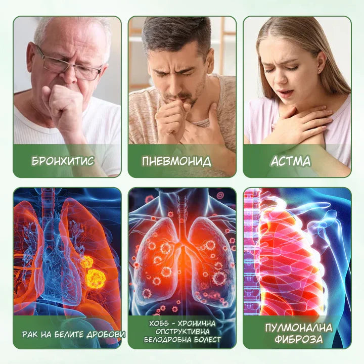 LungPure Вашиот природен пат до полесно дишење и почисти бели дробови