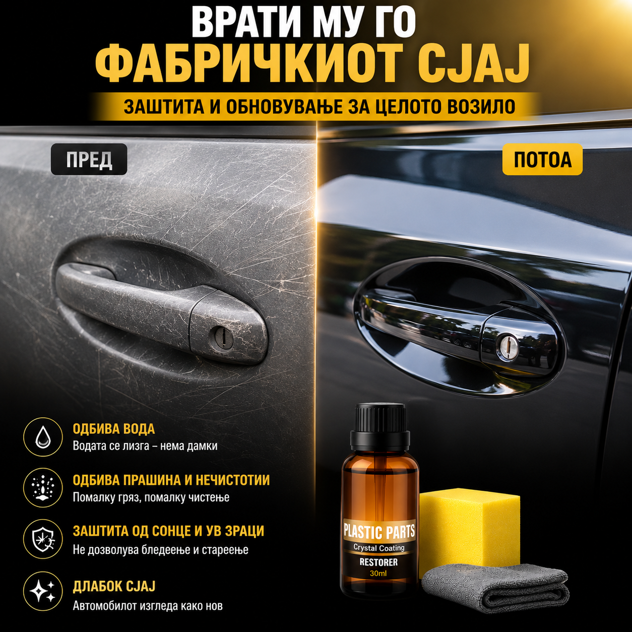 ✨ Автомобилот повторно ќе изгледа како нов