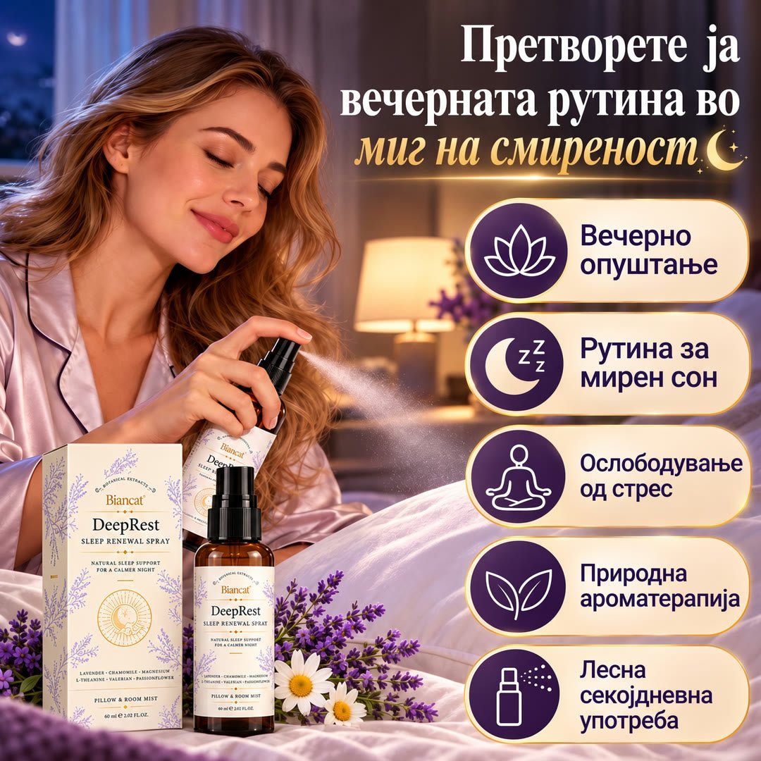 Претворете ја вечерната рутина во миг на смиреност