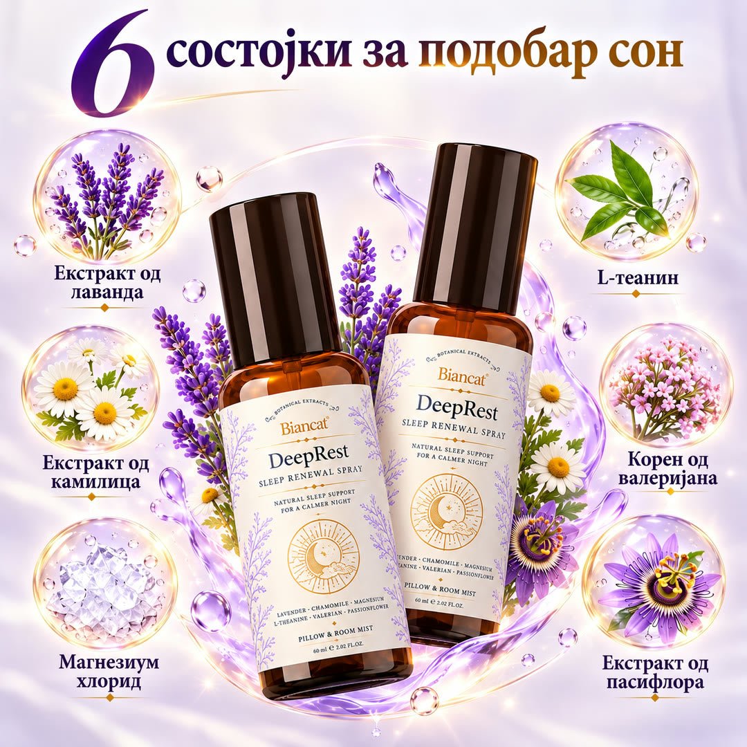 6 состојки за подобар сон