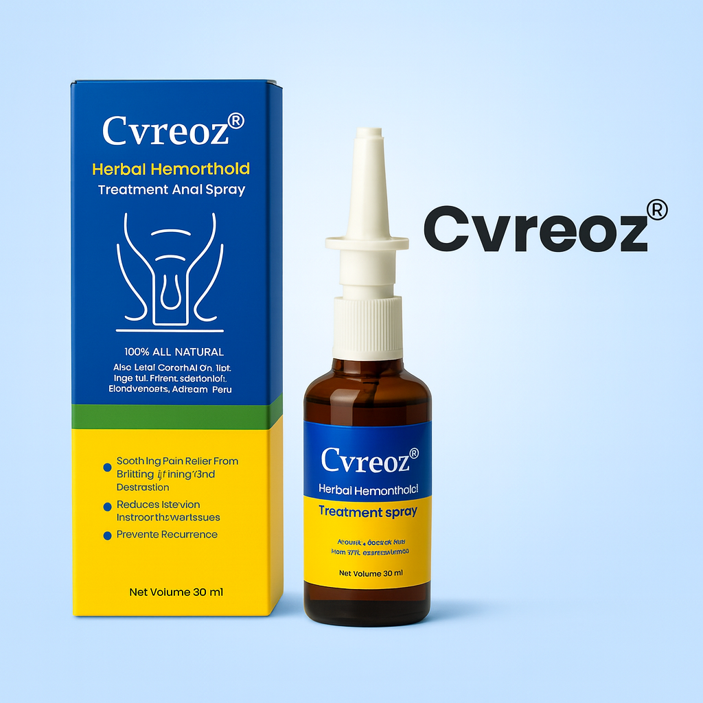 Cvreoz® Билeн Спреј за Хемороиди – брзо, природно и дискретно решение!