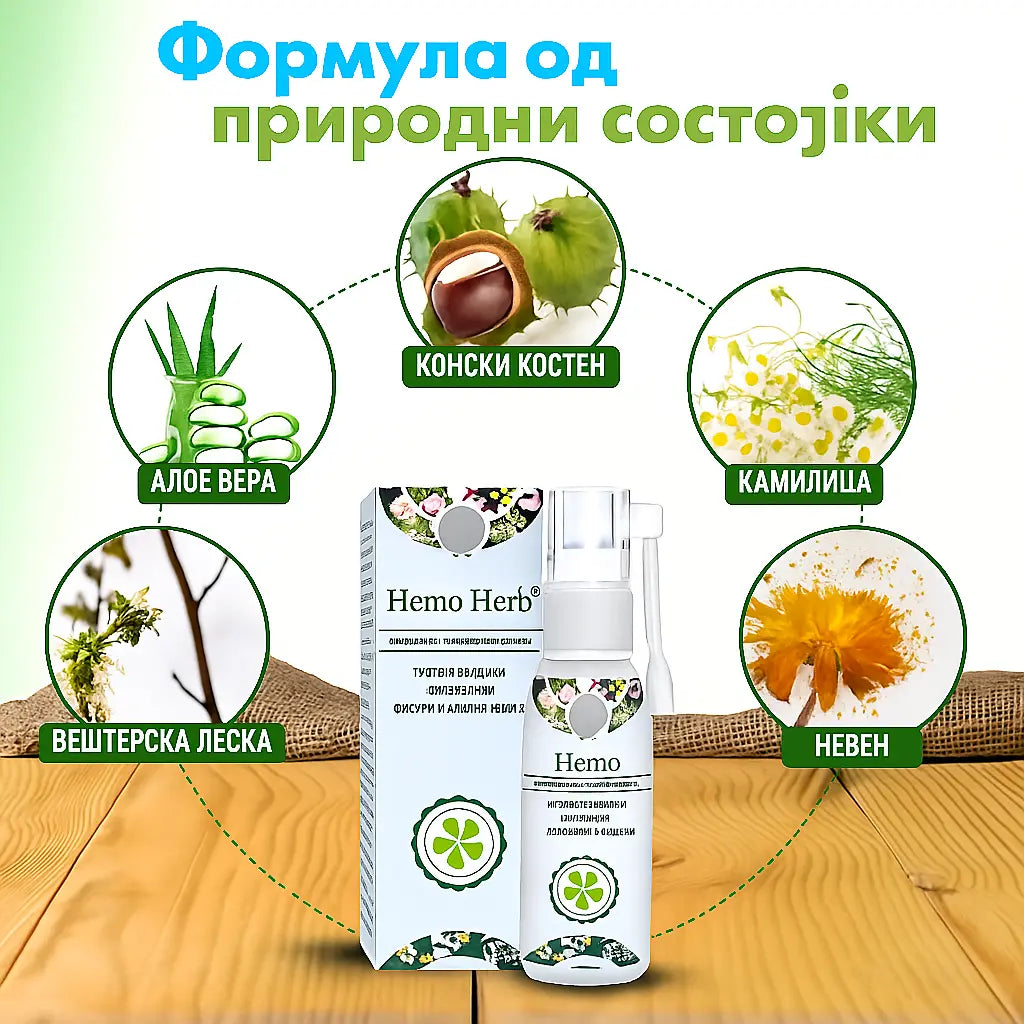 HemoHerb® Спреј против хемориди